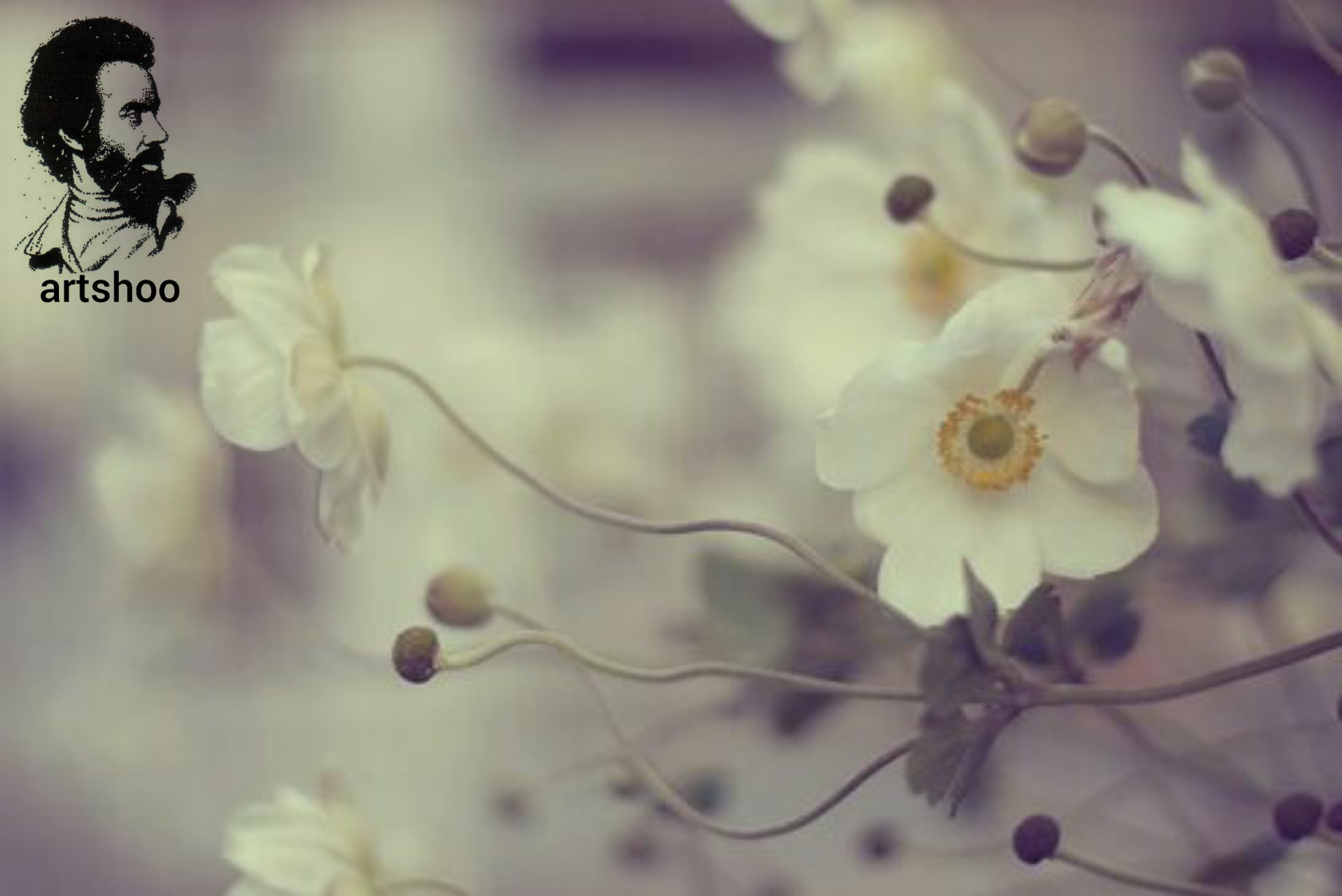 گل اورژینال رنگ روغن